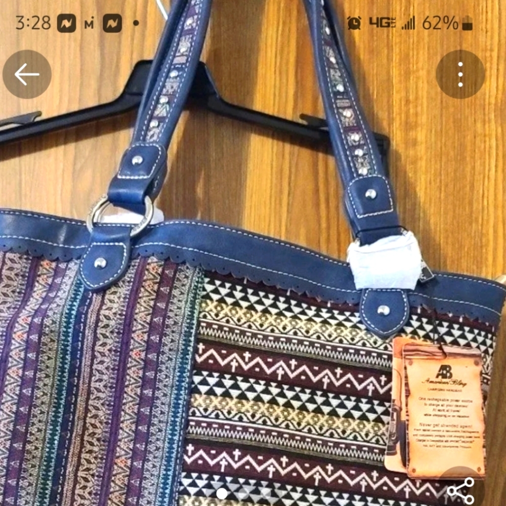 Montana West Purse, American Bling NWT 🤠💎